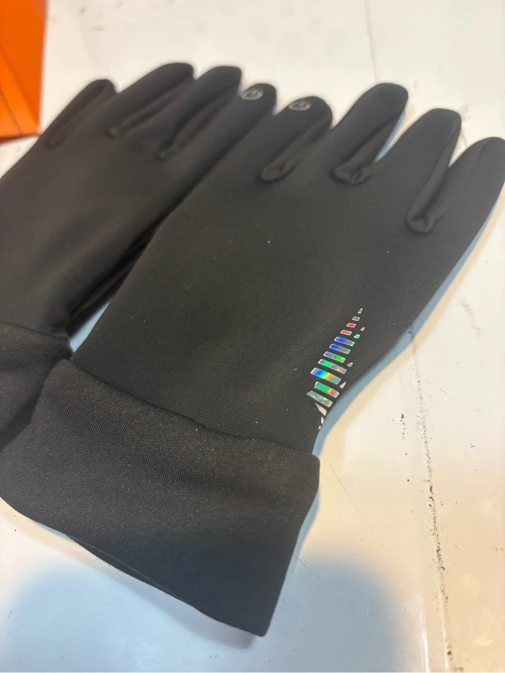 Simdri winter gloves touchscreen compatibility anti-slip silicone pads kids